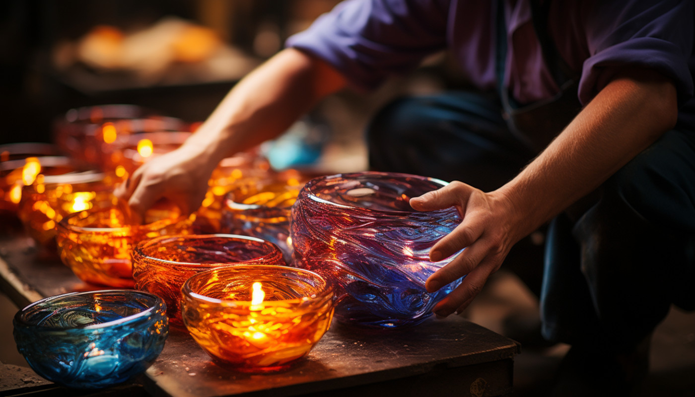 Exploration des techniques traditionnelles de surcyclage du verre à travers le monde