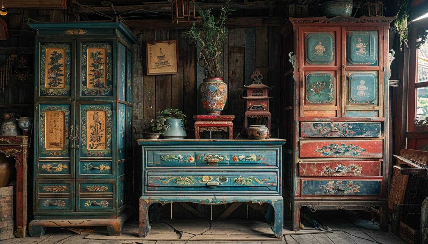 Lecture - Redécouverte des méthodes traditionnelles de restauration de meubles d'Asie